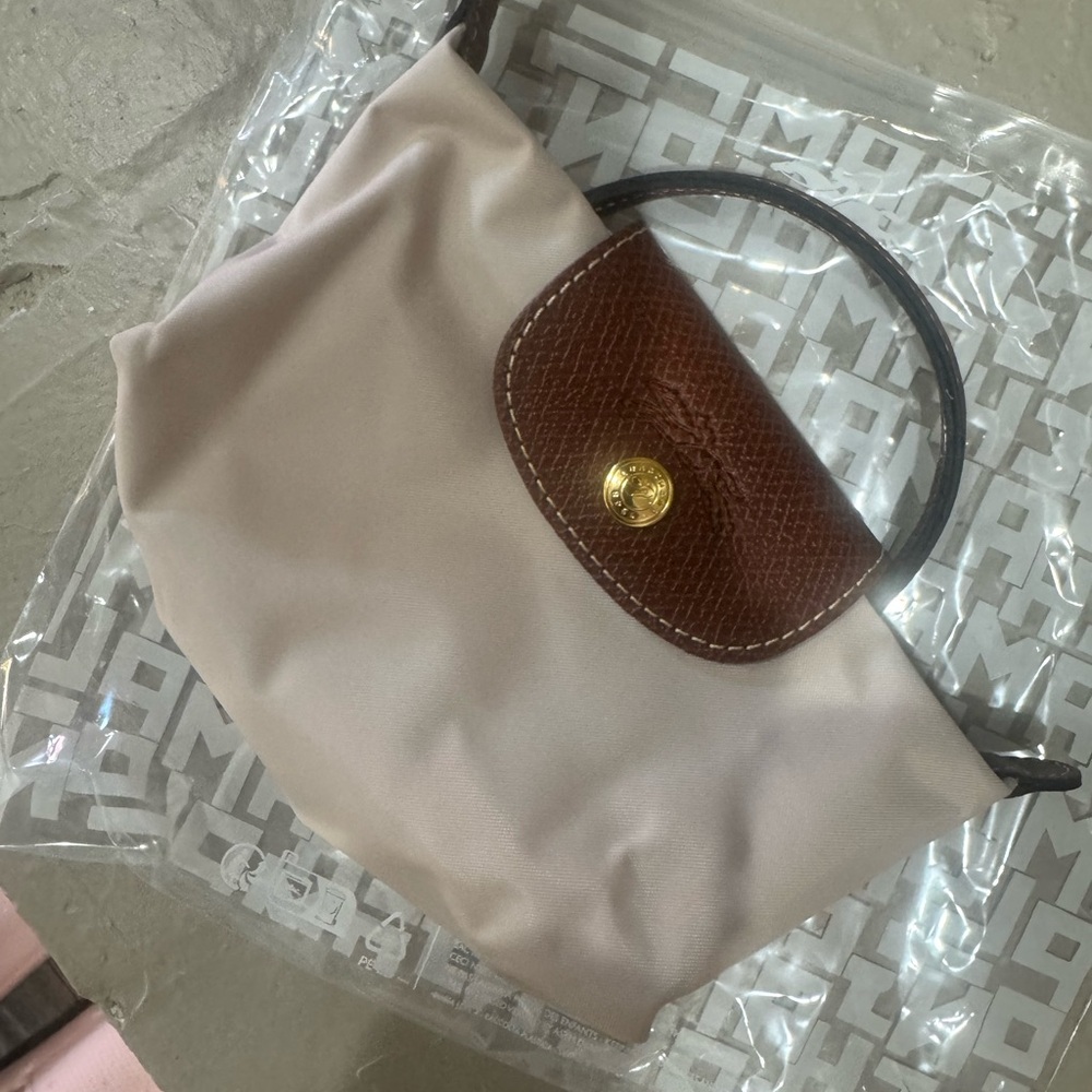 Longchamp Le Piliage Original Pouch with handle